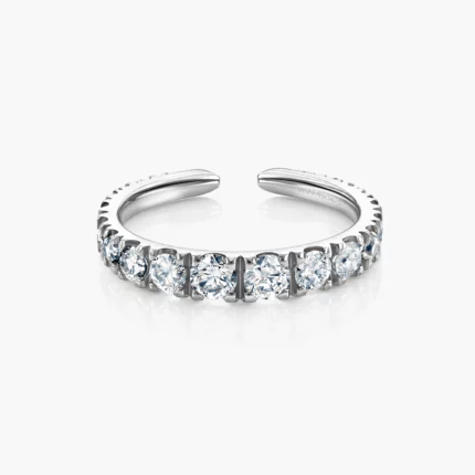 Anello Moon in oro bianco 18kt