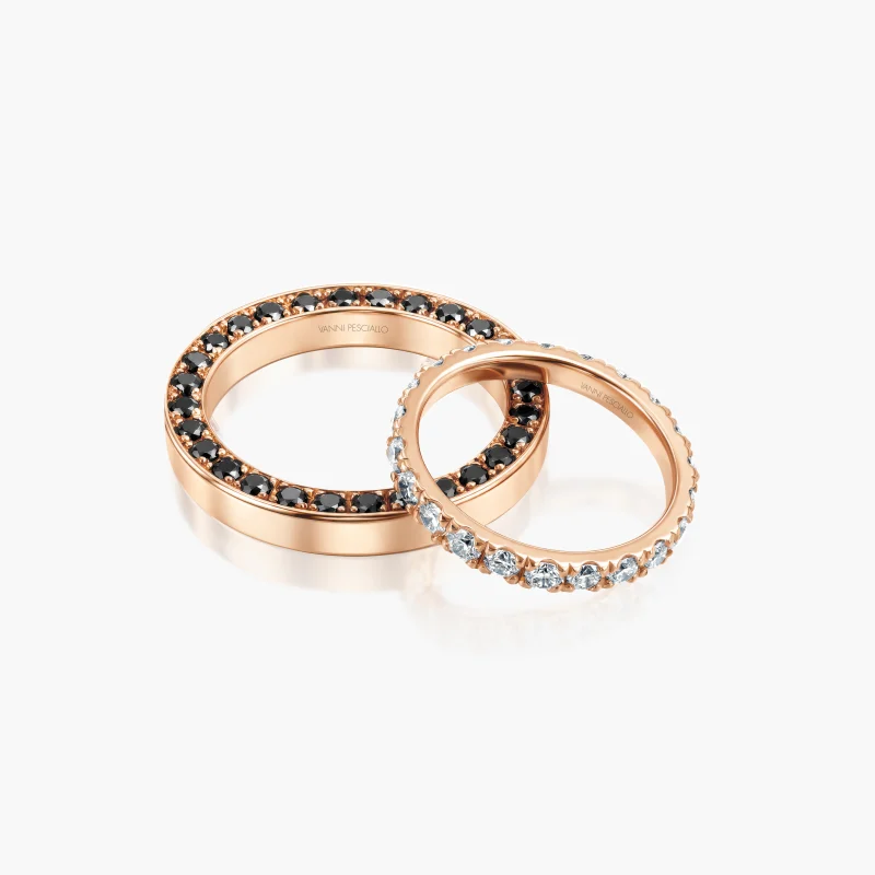 Fedi Profile in oro rosa 18kt