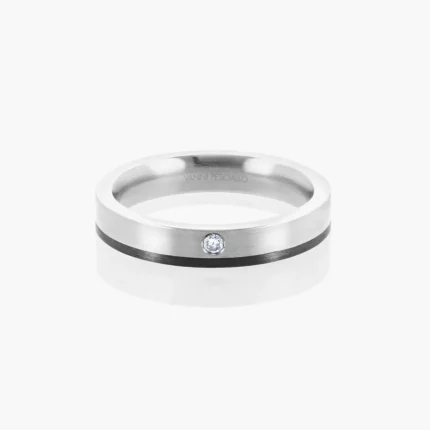 Fedi Carbon Line in oro bianco 18kt