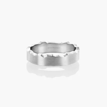 Fedi Crack in oro bianco 18kt