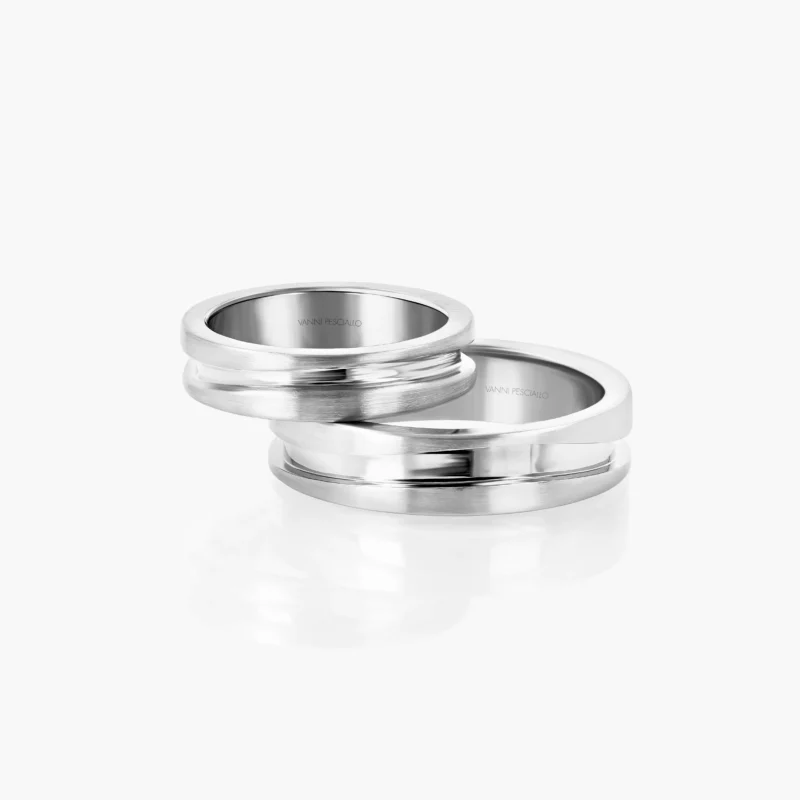 Fedi Sillage Mat in oro bianco 18kt